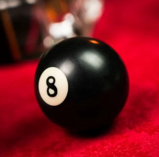 Boule NOIR billard