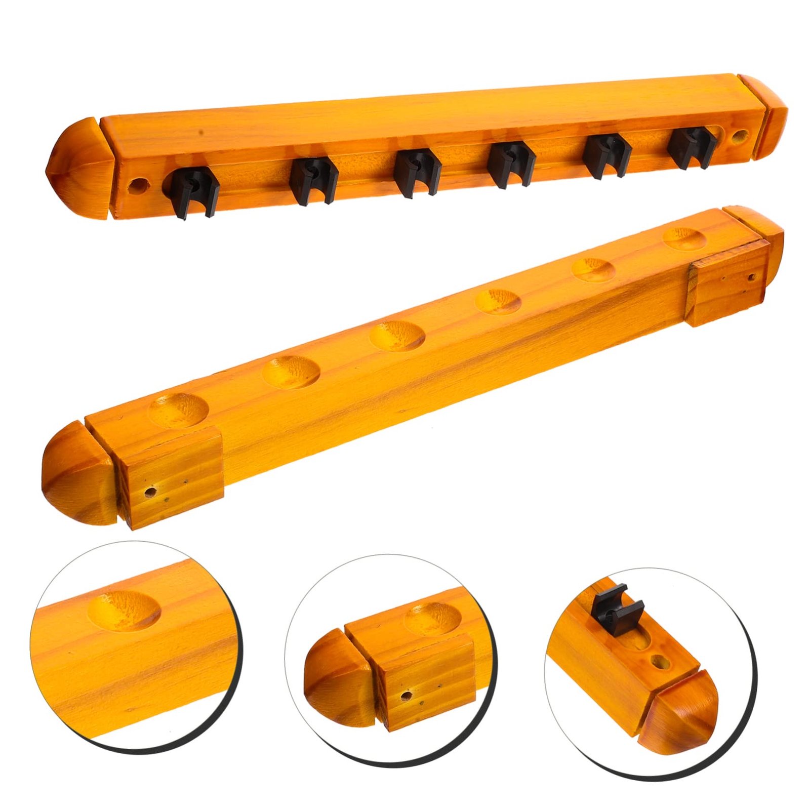 Porte Canne Mural - Orange